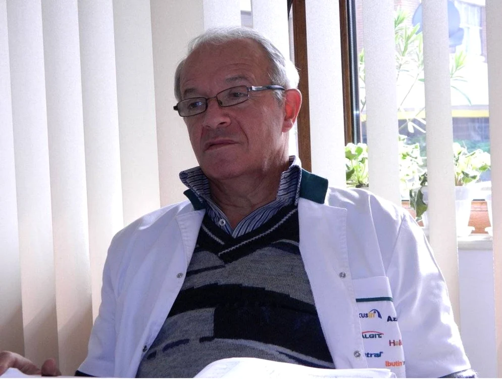 Dr. demato-venerolog Samoil E. Teleki din Râmnicu Vâlcea Foto captură video