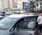 Jandarm aflat în timpul liber bătut după o șicanare în trafic în Horezu Vâlcea Foto captură video jpg