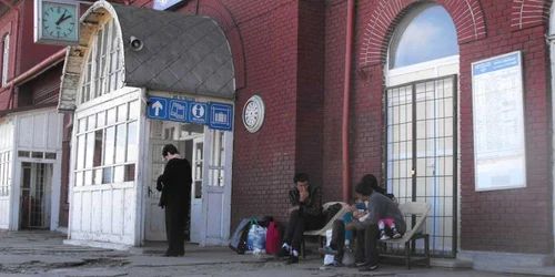 Gara din Urziceni are o vechime de peste 100 de ani foto: A.B. 