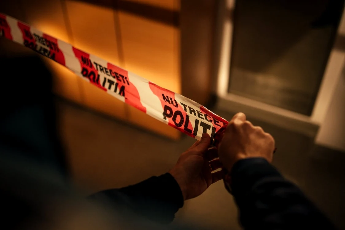 Poliţia a delimitat zona pentru cercetări foto: arhivă