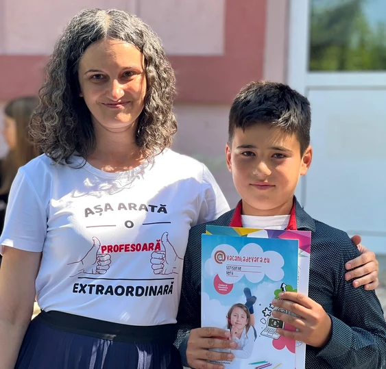 Profesoara le cultivă copiilor dragostea pentru carte și lectură FOTO arhiva personală