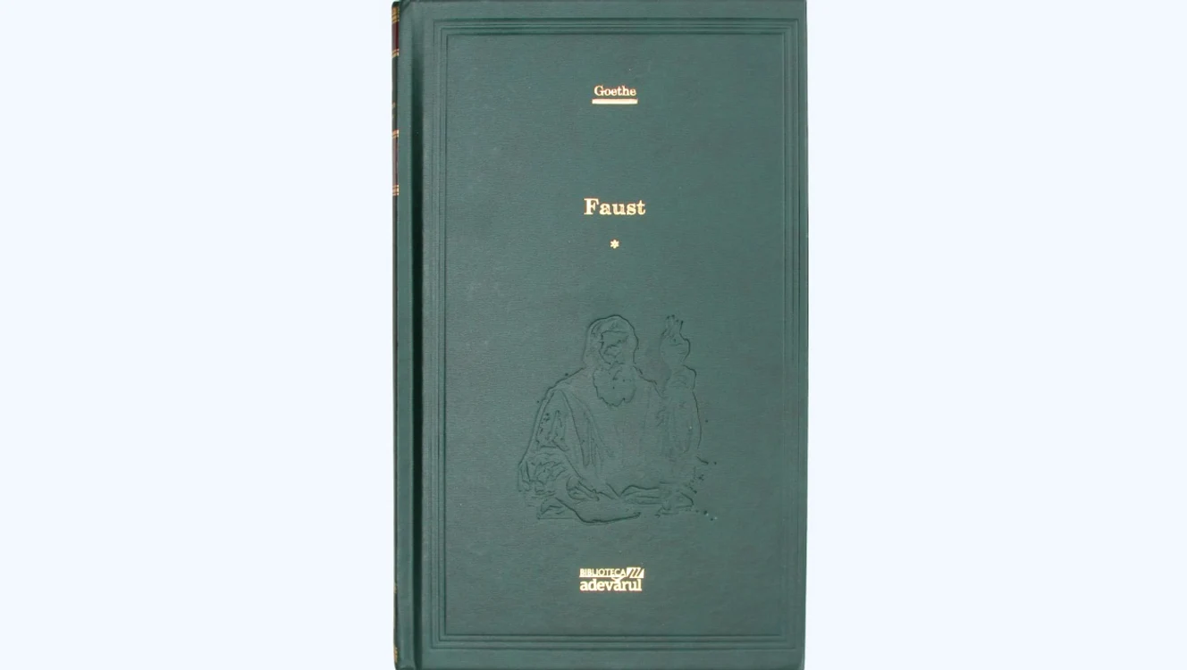 Volumul I din „Faust“ de Johann Wolfgang von Goethe