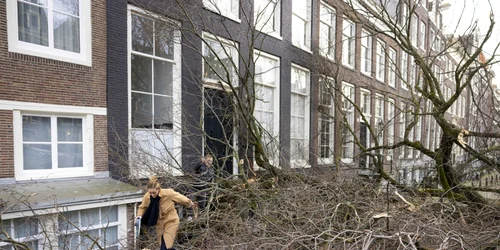 Furtuna Eunice - Amsterdam Olanda - 18 feb 2022 / FOTO EPA-EFE