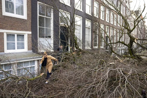 Furtuna Eunice - Amsterdam Olanda - 18 feb 2022 / FOTO EPA-EFE