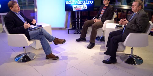 Ion Adevarul live cu Ion Petrescu Ciprian Plăiaşu si Ion M. Ioniţă FOTO Adrian Pogingeanu