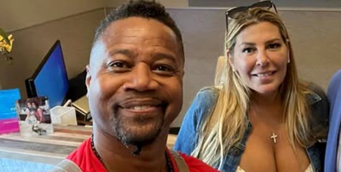 Cuba Gooding Jr și iubita lui, Claudine de Niro foto: Instagram