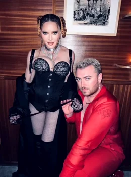 Madonna si Sam Smith Foto profimedia 0754755822 jpg