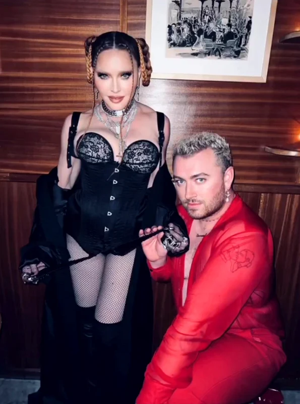 Madonna si Sam Smith Foto profimedia 0754755822 jpg