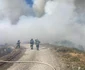 Incendiu puternic la deponeul ecologic Foto ISU Hunedoara (5) jpg