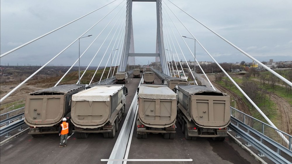 Au început testele de rezistență la Podul Hobanat, cel mai mare proiect de infrastructură din ultimii 30 de ani din Galați