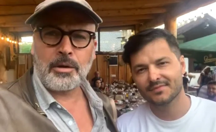 Liviu Vârciu și Billy Zane s-au pozat împreunăFoto: Instagram