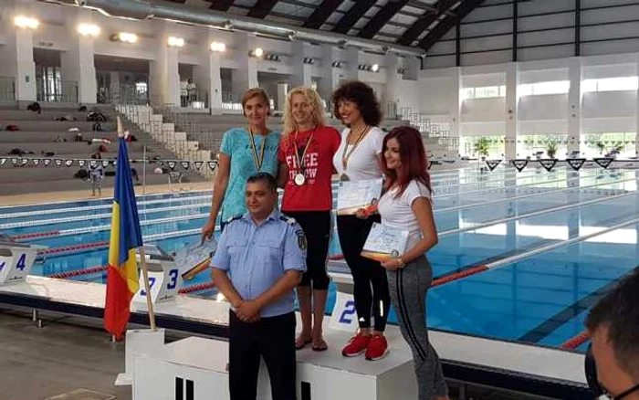 Lavinia Brebu, pe prima treaptă a podiumului FOTO ISU Drobeta