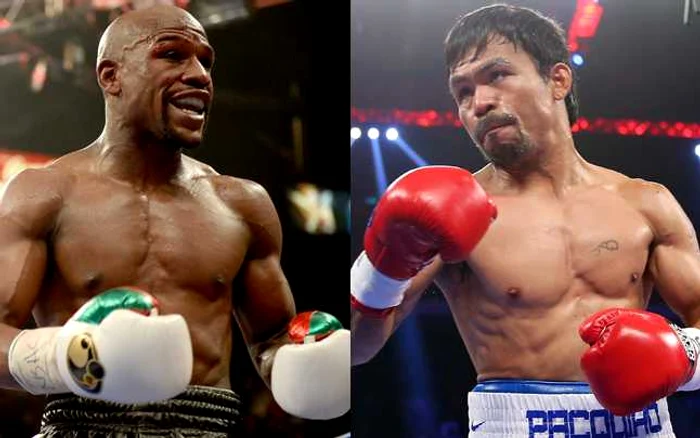 Floyd Mayweather  Manny Pacquaio.  FOTO Guliver/Getty images