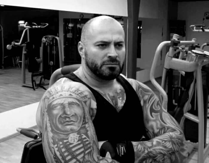 Bodyguard-ul Bogdan Galanton. FOTO Facebook