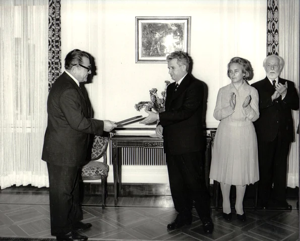 Ziua de naștere a lui Nicolae Ceaușescu, 26 ianuarie 1980 (© „Fototeca online a comunismului românesc”)