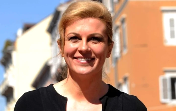 Preşedinta Croaţiei Kolinda Grabar-Kitarovicifoto: Romania Tv