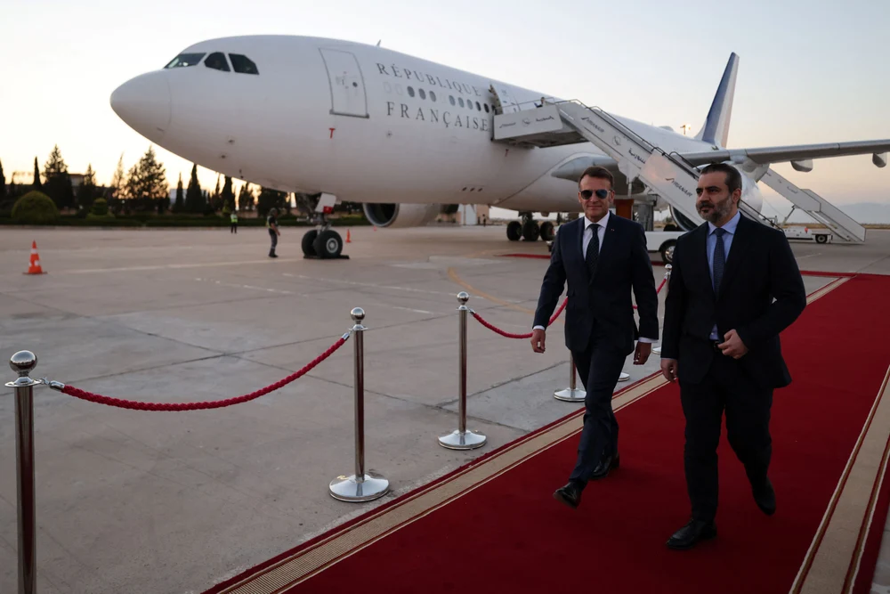 Emmanuel Macron a ajuns în Siria, în prima vizită a unui lider vest-european după căderea regimului Assad