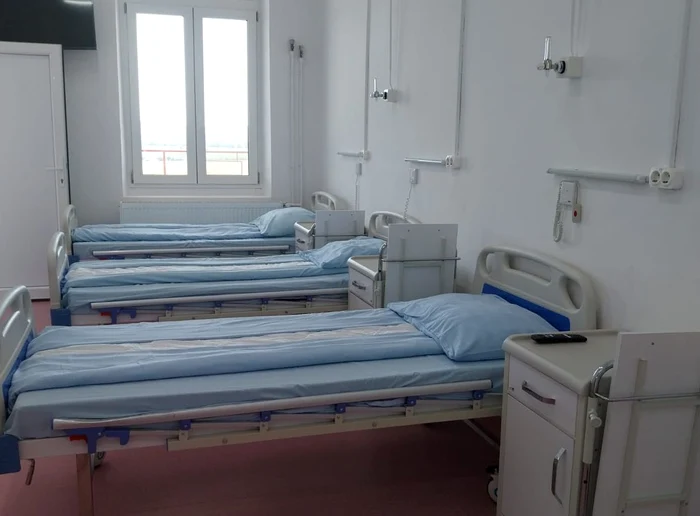 Salon reabilitat în cadrul noii secții a spitalului FOTO CJ Alba