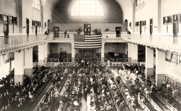 Centru de triere a imigranţilor, de pe Conney Island, din New York, anii ‘30