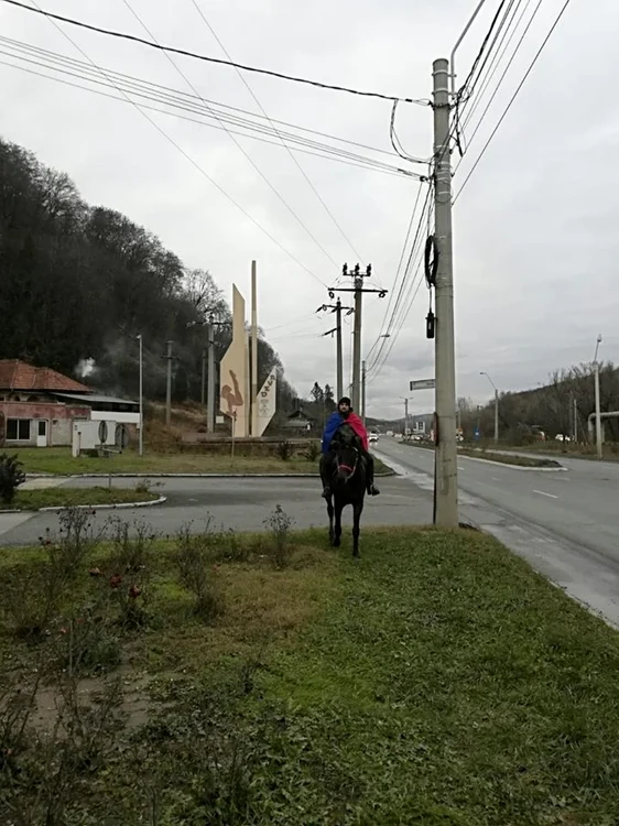 Cu calul de la Timişoara în oraşul Unirii