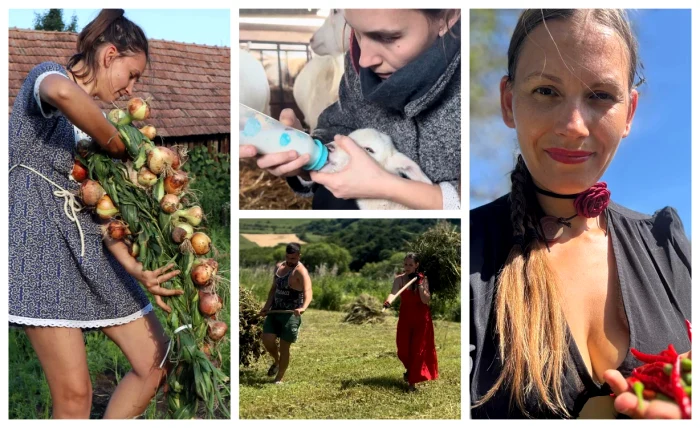 Familia de români care a lăsat Anglia pentru viața la țară / foto: Facebook