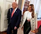 Melania Trump și Donald Trump la Ziua Mamei. FOTO: Profimedia