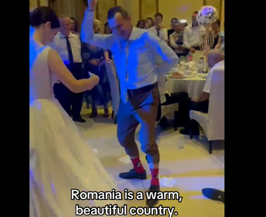 Nuntă românească FOTO: Captura video