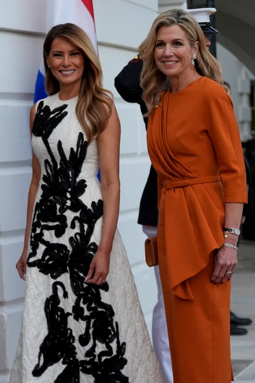 Regina Maxima și Melania Trump profimedia 1090747019 jpg
