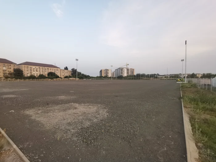 Baza sportivă de pe strada C.Rădulescu. FOTO Ștefan Both