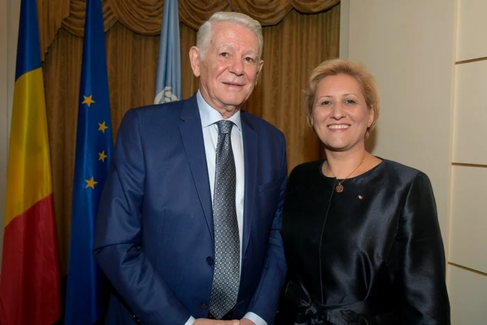 Teodor Meleşcanu şi Liliana Ţuroiu