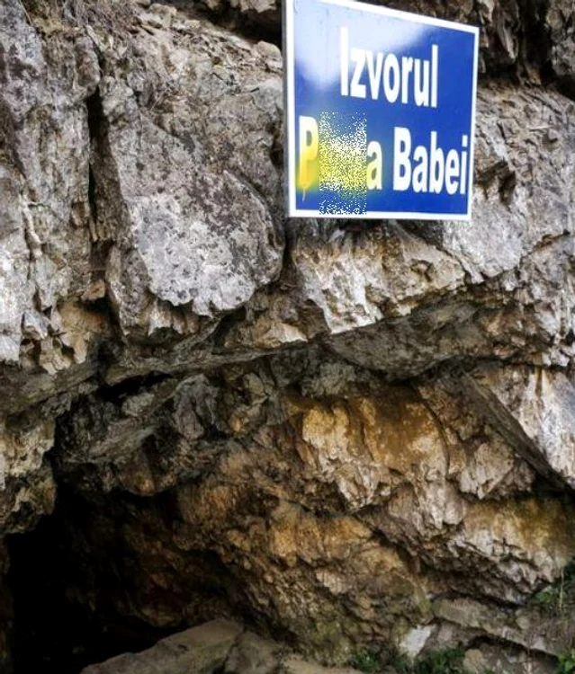 Izvorul cu nume obscen / Foto: stiridecluj.ro