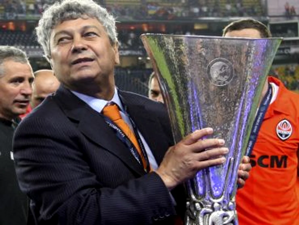Mircea Lucescu a câştigat Cupa UEFA cu Şahtior în anul 2009 EPA
