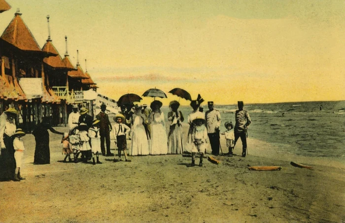 Mamaia, în 1906. Colecţia foto Gabriel Nicolae