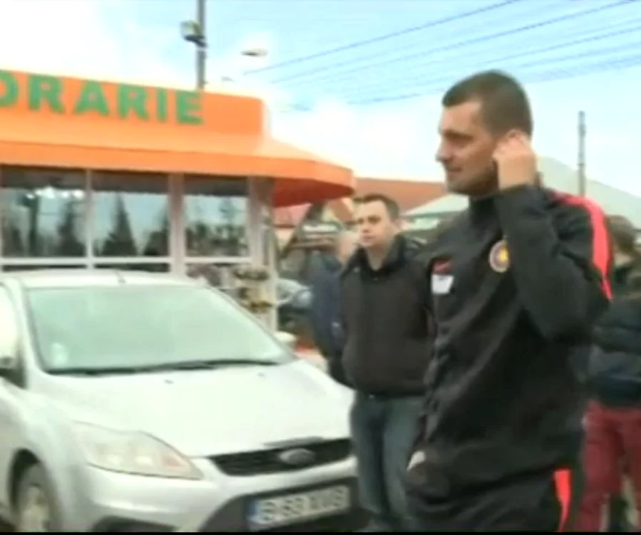 Gabi Tamaș și-a respectat promisiunea și a venit la biserică