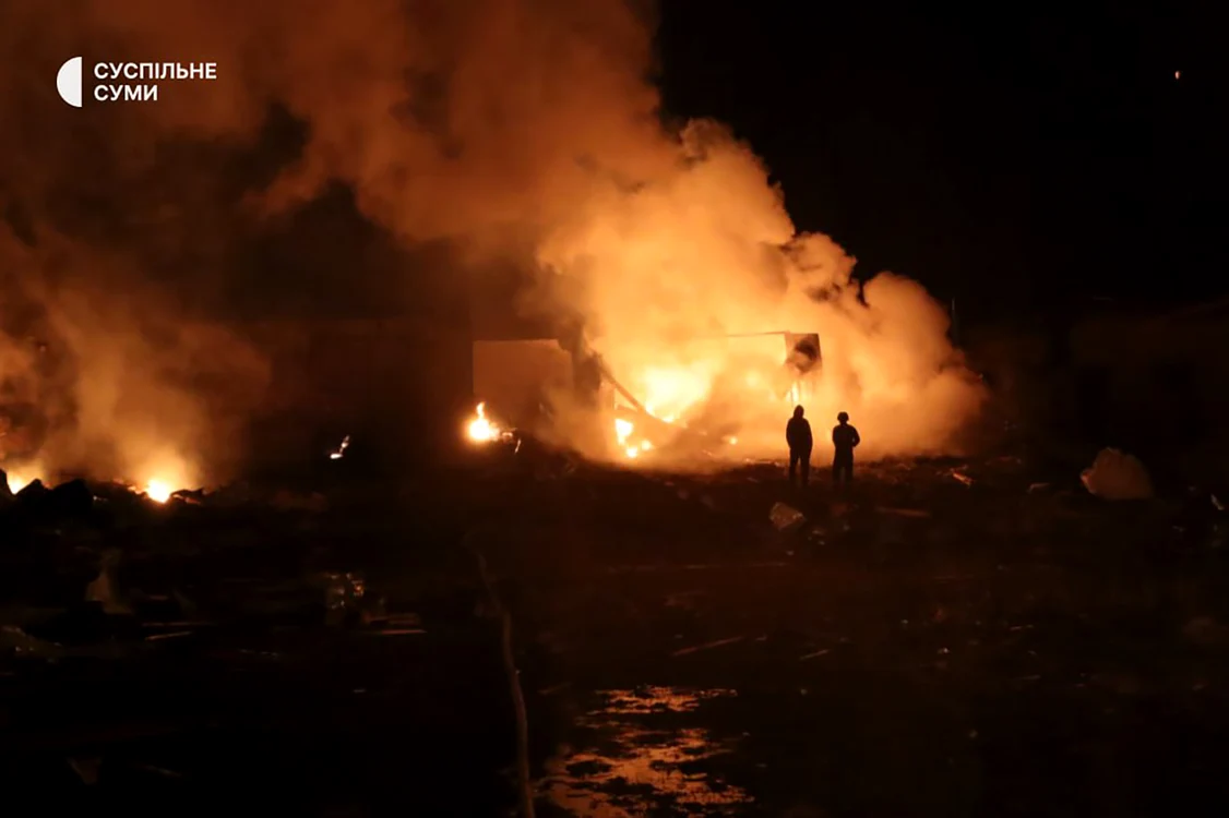 Bombardamente rusești în zone civile din regiunea Sumi FOTO profimedia