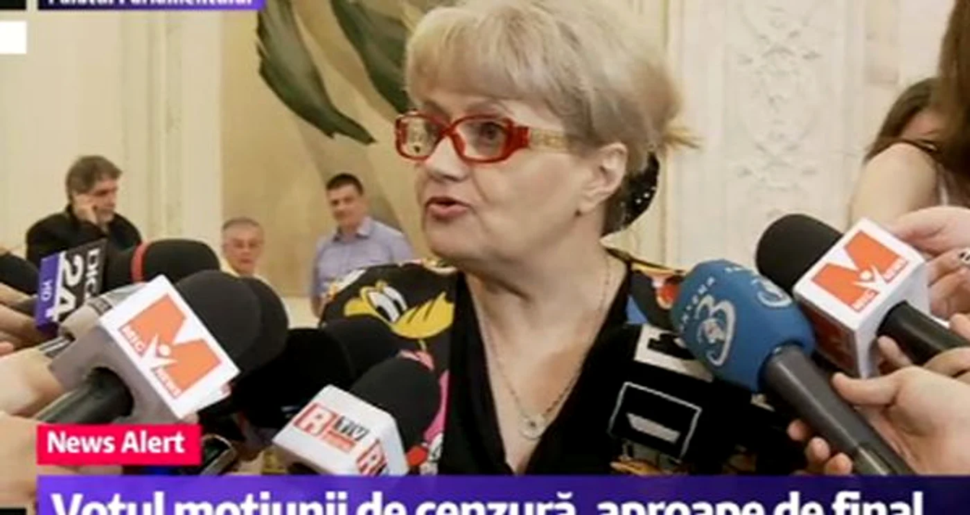 Senatoarea a spus că a cumpărat special sacoul pentru şedinţa din plen