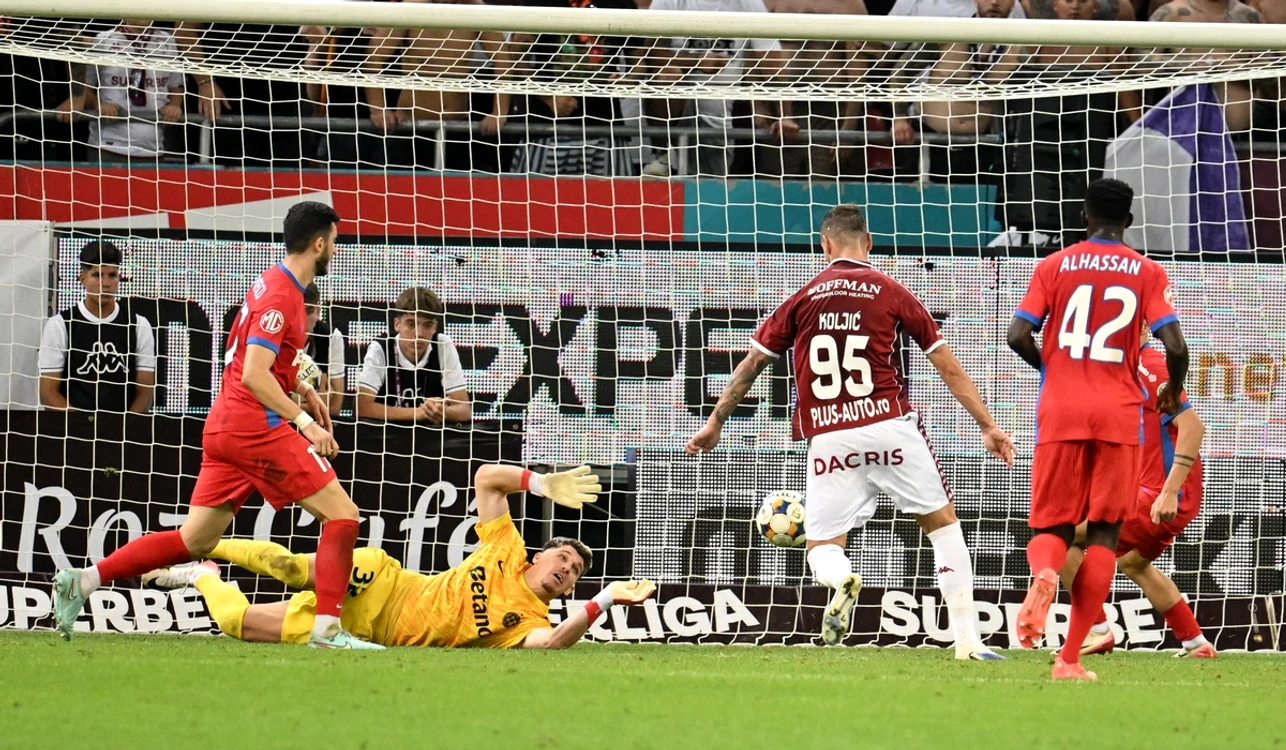 Rapid și FCSB s-au ales cu câte un punct din meciul de pe Arena Națională (FOTO: Sportpictures)