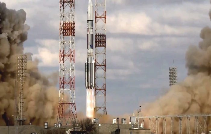 Nava ExoMars va fi lansată cu o rachetă Proton. FOTO Captură/Adevărul