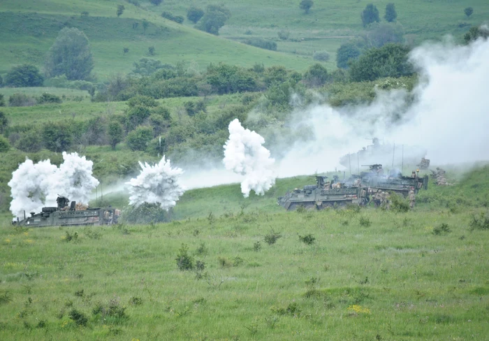 Militarii români și americani s-au antrenat de mai multe ori la Cincu/US Army photo 