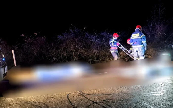 Accident grav în Vaslui FOTO: ISU Vaslui