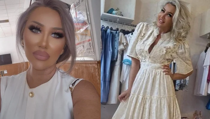 Sabina Cornea, victima violenței domestice / foto: colaj Instagram