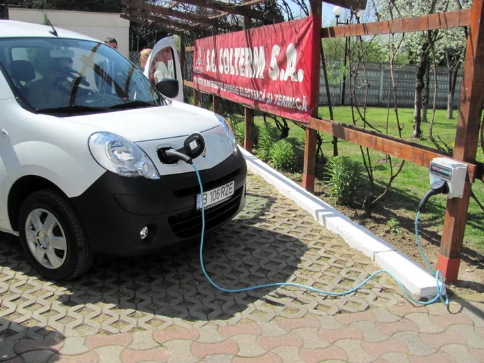 Punctul de încărcare de la Uzina Electrică