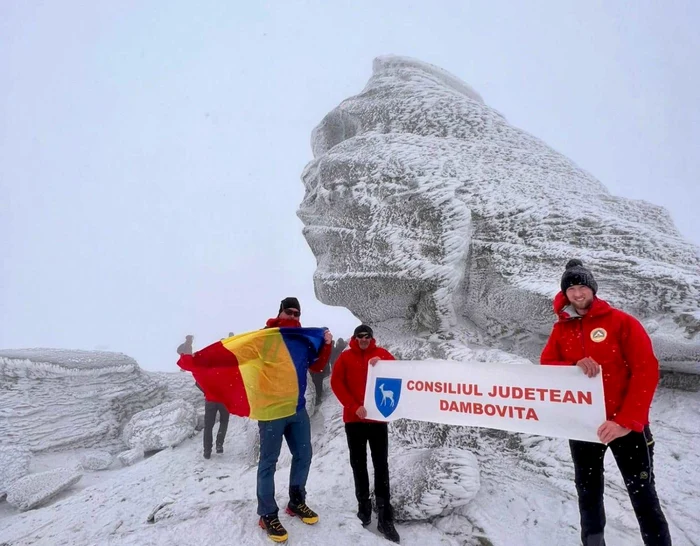 Sfinxul din Bucegi. FOTO: Corneliu Ştefan / Facebook