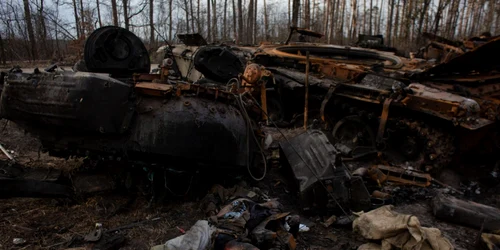 Razboi Ucraina distrugeri morti Dmytrivka FOTO Getty Images
