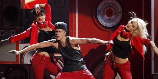 justin bieber la american music awards - reuters