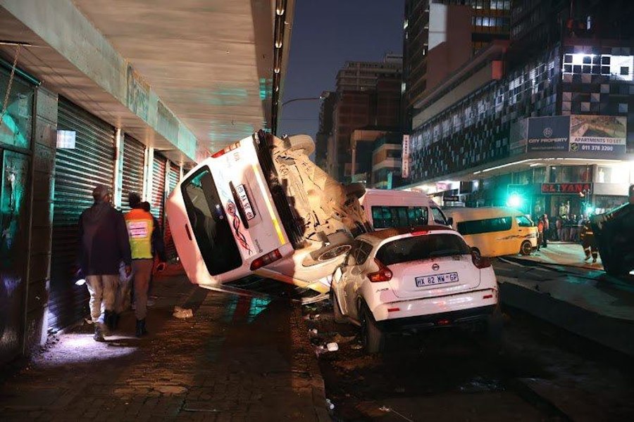 Explozie în centrul orașului Johannesburg (VIDEO)