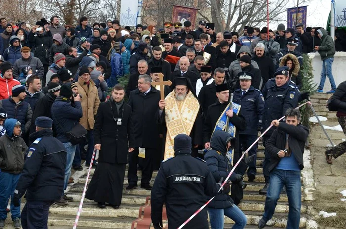 Boboteaza, eveniment cu tradiţie la Călăraşi Foto:I.S.