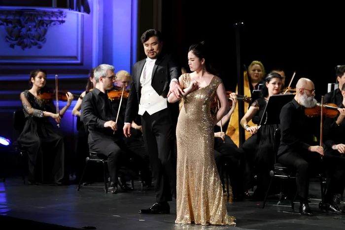 Lee Dong-hwan și Jeong Seon-kyong. Foto Andrei Grigore / Opera Națională București