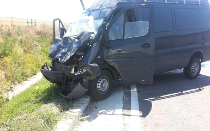 Accidentul s-a petrecut în localitatea Bogata, judeţul Mureş FOTO: arhivă