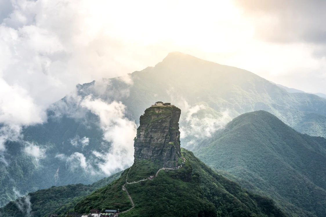 Muntele Fanjingshan Foto Shutterstock